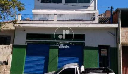 Sobrado com salão comercial no Jardim Guarará Santo André .