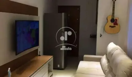 Imperdível cobertura à venda na Vila Valparaíso, Santo André-SP! 2 quartos, 2 salas, 2 banheiros, 1 vaga e 100m² de conforto!