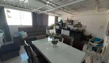 Cobertura a venda com 106m², 4 dormitórios e 1 vaga de garagem no Bairro Príncipe de Gales em Santo André