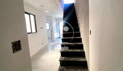 Cobertura com elevador na Vila Bastos, Santo André-SP: 2 quartos, 2 suítes, 1 sala, 3 banheiros e 2 vagas