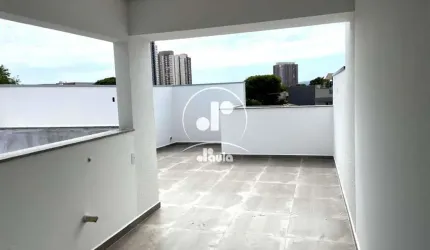 Excelente cobertura de 101m² à venda na Vila América, Santo André: 2 quartos, 1 sala, 2 banheiros, 1 vaga de garagem.