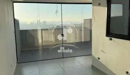 Cobertura com dois dormitórios sendo um com suíte, sala, cozinha,área de serviço, elevador, todo em porcelanato, teto rebaixado.