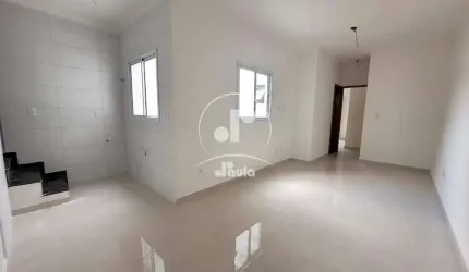 Cobertura à venda em Santo André-SP no Jardim Santo Alberto: 2 quartos, 1 suíte, 2 salas, 3 banheiros, 2 vagas de garagem, 100m².