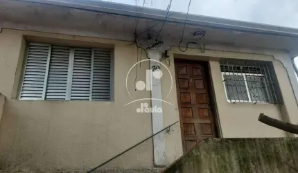 Casa antiga venda em Santo André-SP, Vila Eldízia! 2 quartos, 1 sala, 1 banheiro, 1 vaga, 113 m² de área.