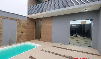 Casa com 2 quartos para alugar na Medeiros, Guarda do Cubatão, Palhoça, 80 m2 por R$ 3.200