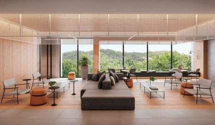 Apartamento com 2 dormitórios sendo uma suíte  no bairro Saco Grande em Florianópolis