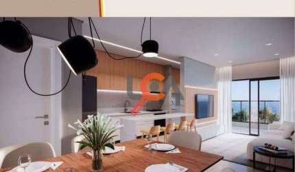 Apartamento com 2 dormitórios à venda, 77 m² por R$ 610.000,00 - Prainha - Caraguatatuba/SP
