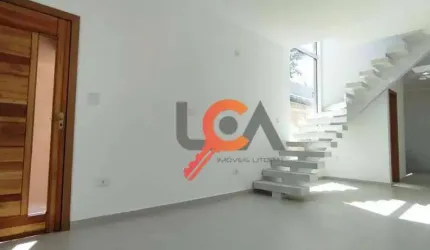 Sobrado com 2 dormitórios à venda, 135 m² por R$ 430.000,00 - Balneário Recanto Do Sol - Caraguatatuba/SP