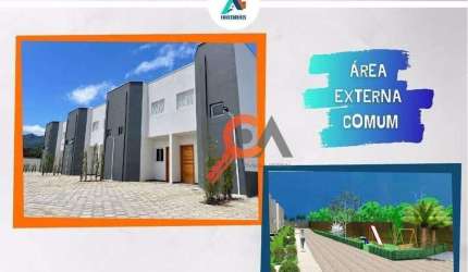 Sobrado com 2 dormitórios à venda, 84 m² por R$ 299.000,00 - Rio do Ouro - Caraguatatuba/SP