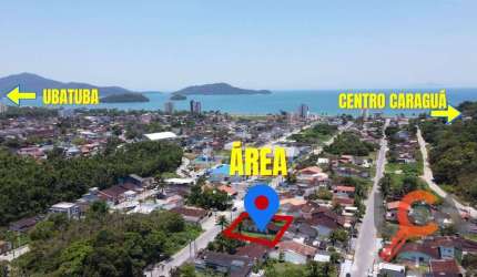 Área à venda, 810 m² por R$ 800.000 - Massaguaçu - Caraguatatuba/SP