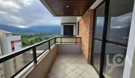 Apartamento com 3 dormitórios para alugar, 94 m² por R$ 5.797/mês - Massaguaçu - Caraguatatuba/SP