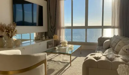 Cambirela Apartamento Quadra Mar 4 Suítes na Meia Praia