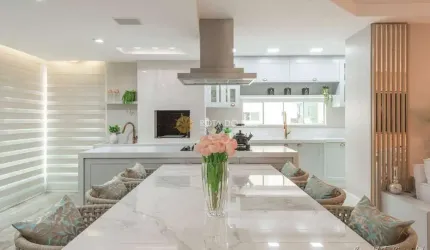 Villa do Mar apartamento mobiliado com 3 quartos e 2 vagas na Meia Praia