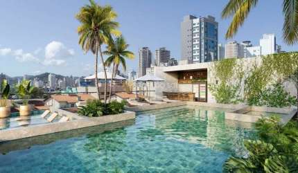 Portal 246 apartamento com 2 suítes e 2 vagas na Meia Praia