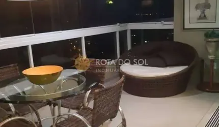 Harmony apartamento mobiliado com 3 suítes e 3 vaga na Meia Praia