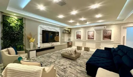 Imperial Palace apartamento mobiliado com 5 suítes e 3 vagas na Meia Praia