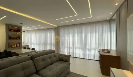 Carmel apartamento mobiliado com 3 suítes na Meia Praia