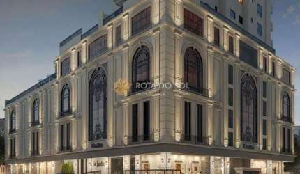 Le Jardin apartamento com 4 suítes e 3 vagas no centro de Itapema