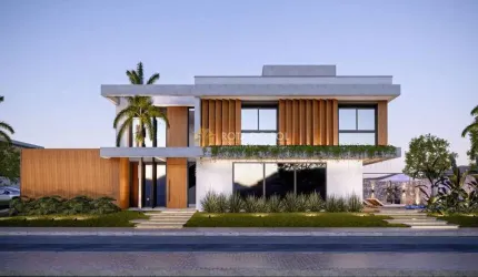 Vivapark Casa Marea com 4 suítes e 4 vagas de garagem em Porto Belo