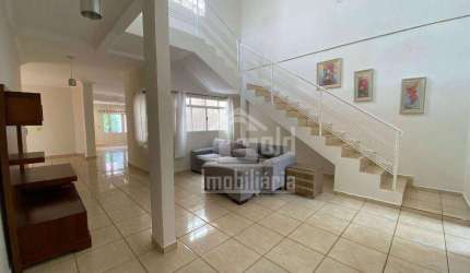 Casa com 4 dormitórios para alugar, 312 m² por R$ 3.742,00/mês - Residencial e Comercial Palmares - Ribeirão Preto/SP