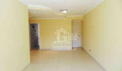 Apartamento com 3 dormitórios para alugar, 104 m² por R$ 2.110,00/mês - Parque Industrial Lagoinha - Ribeirão Preto/SP