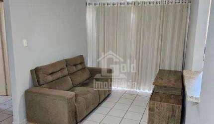 Apartamento MOBILIADO na Zona Sul  com 2 dormitórios para alugar, 62 m² por R$ 2.720/mês - Jardim Califórnia - Ribeirão Preto/SP