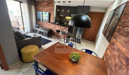 Apartamento com 2 dormitórios para alugar, 65 m² por R$ 3.244,00/mês - Ribeirânia - Ribeirão Preto/SP