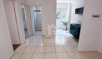 Apartamento com 2 dormitórios à venda, 46 m² por R$ 145.000,00 - Jardim Diva Tarlá de Carvalho - Ribeirão Preto/SP