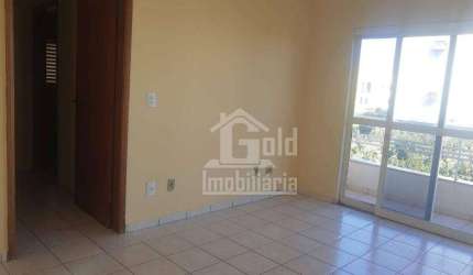 Apartamento na Zona Sul com 2 dormitórios para alugar, 43 m² por R$ 2.007/mês - Vila Ana Maria - Ribeirão Preto/SP