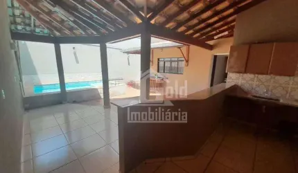 Casa com PISCINA - 3 dormitórios para alugar, 130 m² por R$ 3.090/mês - Residencial Greenville - Ribeirão Preto/SP