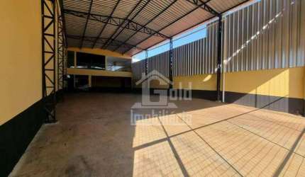 Galpão para alugar, 250 m² por R$ 3.726/mês - Ipiranga - Ribeirão Preto/SP