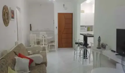 APARTAMENTO COM 2 DORMITÓRIOS NA PRAIA GRANDE.