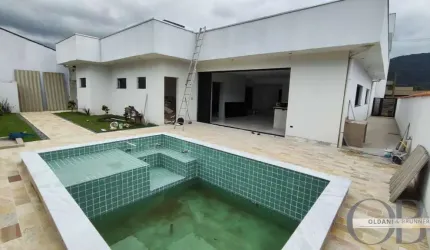 CASA TÉRREA COM 3 SUÍTES EM FASE DE ACABAMENTO NO JARDIM CAROLINA