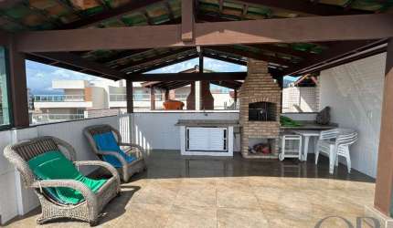 COBERTURA TRIPLEX COM 4 DORMITÓRIOS MAIS JACUZZI VISTA MAR NO TENÓRIO