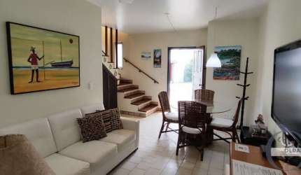 SOBRADO MOBILIADO DENTRO DE CONDOMINIO COM 2 DORMITÓRIOS NO TENÓRIO.