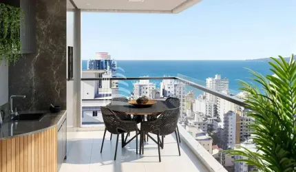 3 suites 2 vagas na meia praia, Meia Praia, Itapema - SC