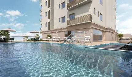 Penthouse 5 suites, 4 vagas, vista mar , Meia Praia, Itapema - SC