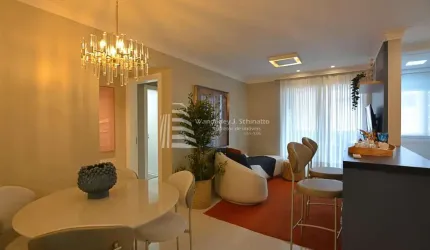 2 suites, 2 vagas, mobiliado, Meia Praia, Itapema - SC