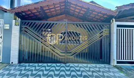 Casa com 2 quartos, Caiçara, Praia Grande - R$ 370 mil, Cod: 796
