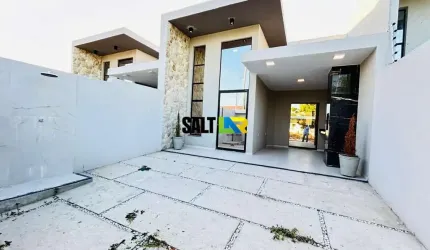 Casa com 3 dormitórios à venda, 110 m² por R$ 450.000,00 - Guaribas - Eusébio/CE