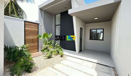 Casa com 3 dormitórios à venda, 90 m² por R$ 359.900,00 - Encantada - Eusébio/CE