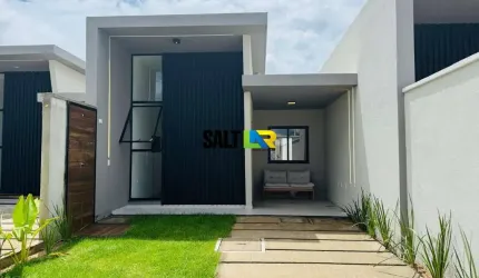 Casa com 3 dormitórios à venda, 90 m² por R$ 379.000,00 - Timbu - Eusébio/CE