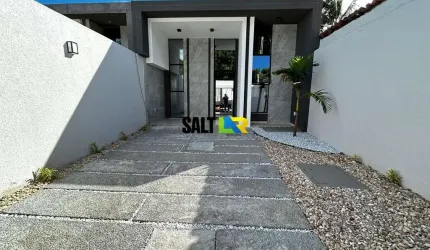 Casa com 3 dormitórios à venda, 106 m² por R$ 420.000,00 - Guaribas - Eusébio/CE