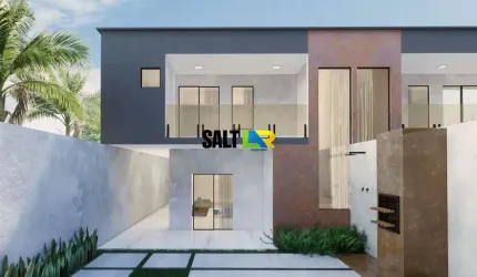 Casa com 3 dormitórios à venda, 144 m² por R$ 539.000,00 - Centro - Eusébio/CE