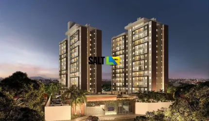 Apartamento com 2 dormitórios à venda, 47 m² por R$ 328.284,00 - Parangaba - For