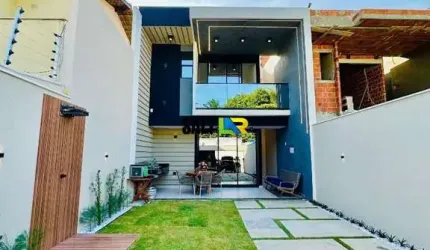 Casa com 4 dormitórios à venda, 134 m² por R$ 629.900,00 - Guaribas - Eusébio/CE