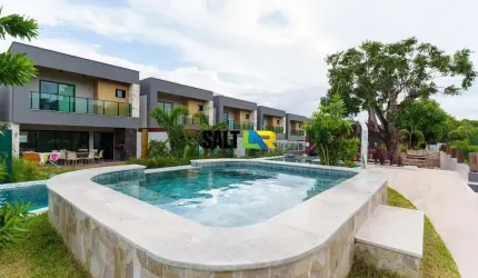 Casa com 4 dormitórios à venda, 151 m² por R$ 930.000 - Coité - Eusébio/CE