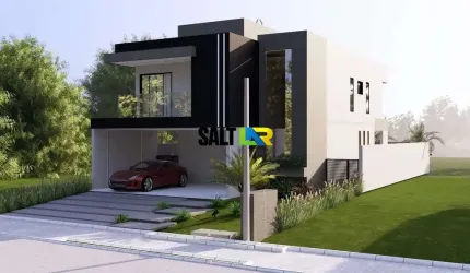 Casa com 4 dormitórios à venda, 212 m² por R$ 1.390.000 - Cidade Alpha - Eusébio