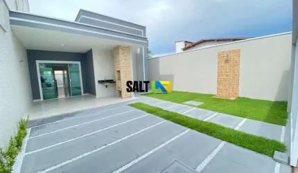 Casa com 3 dormitórios à venda, 103 m² por R$ 429.000,00 - Messejana - Fortaleza
