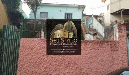 ÓTIMO TERRENO COM 2 CASAS À VENDA - VILA STO ESTEFANO